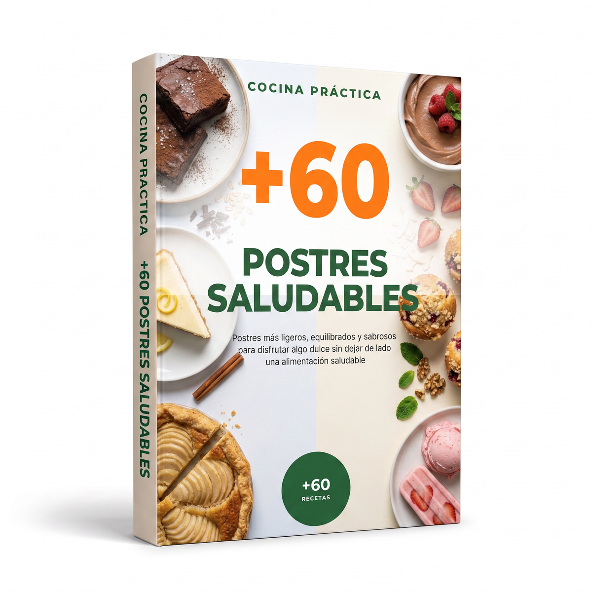 +60 Recetas de Postres Saludables 🍰