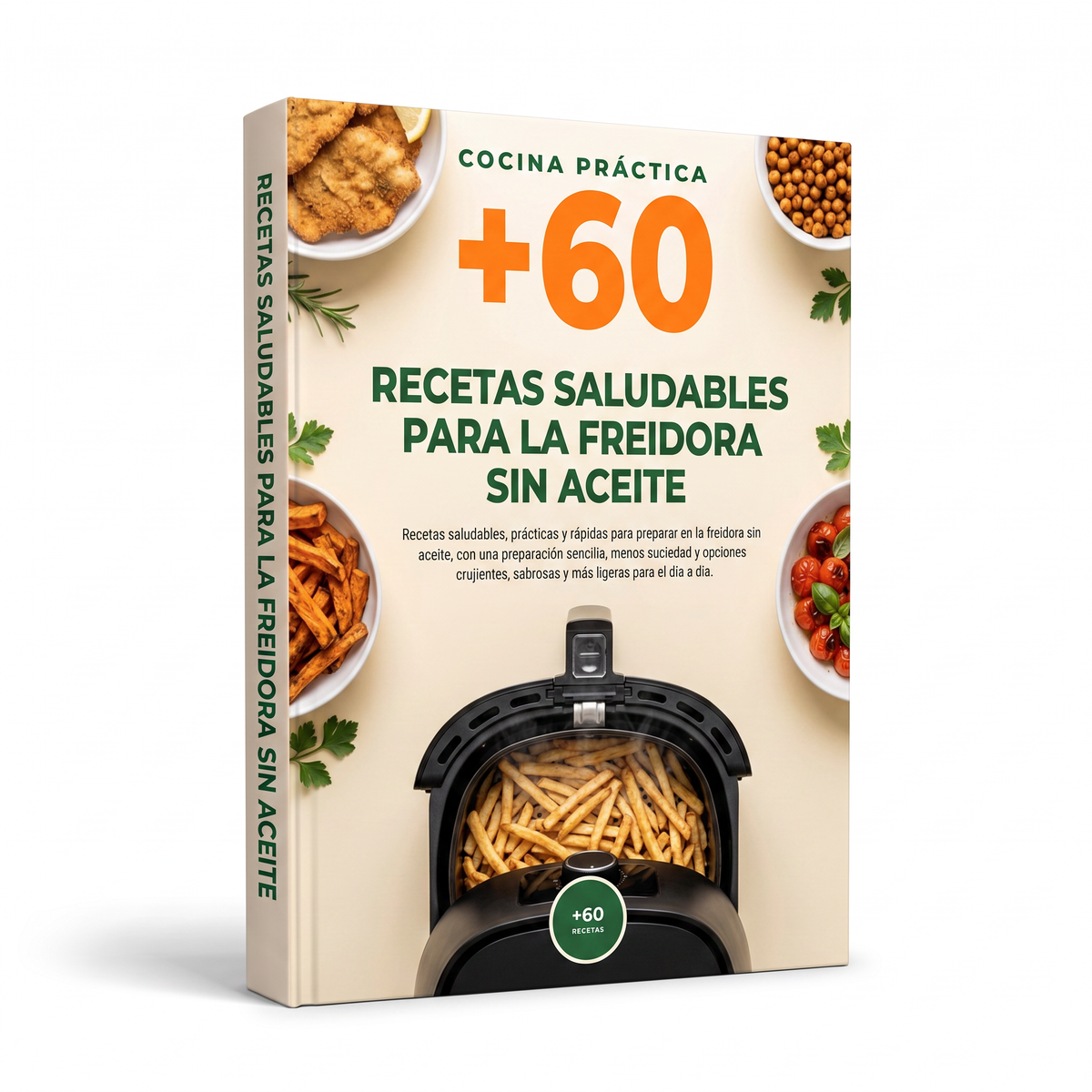 +60 Recetas Saludables para la Air Fryer ⏱️