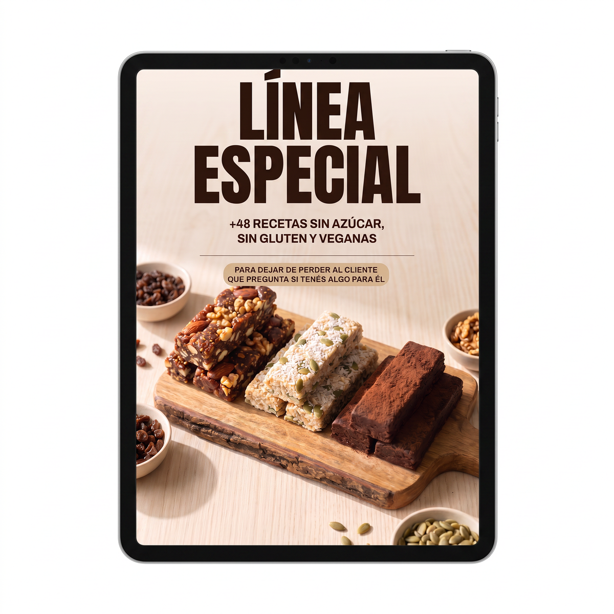 Línea Especial: Sin Azúcar, Sin Gluten y Vegana