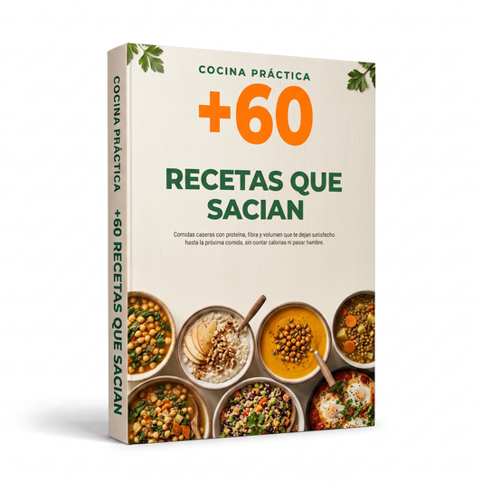 +60 Recetas que Sacían: Controlá el Hambre y los Antojos